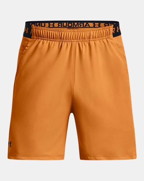 กางเกงขาสั้น UA Vanish Woven 6" สำหรับผู้ชาย in Orange image number 5
